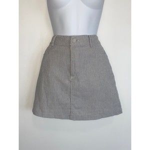STRIPED MINI SKIRT MEDIUM